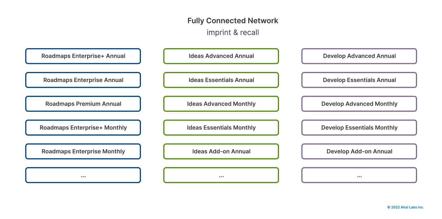 Fully connected network